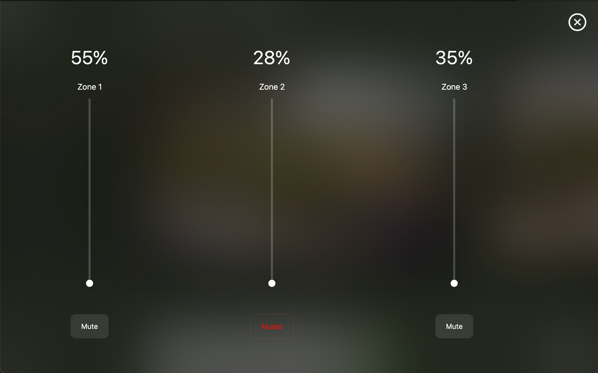 HTML5 Template for smart homes