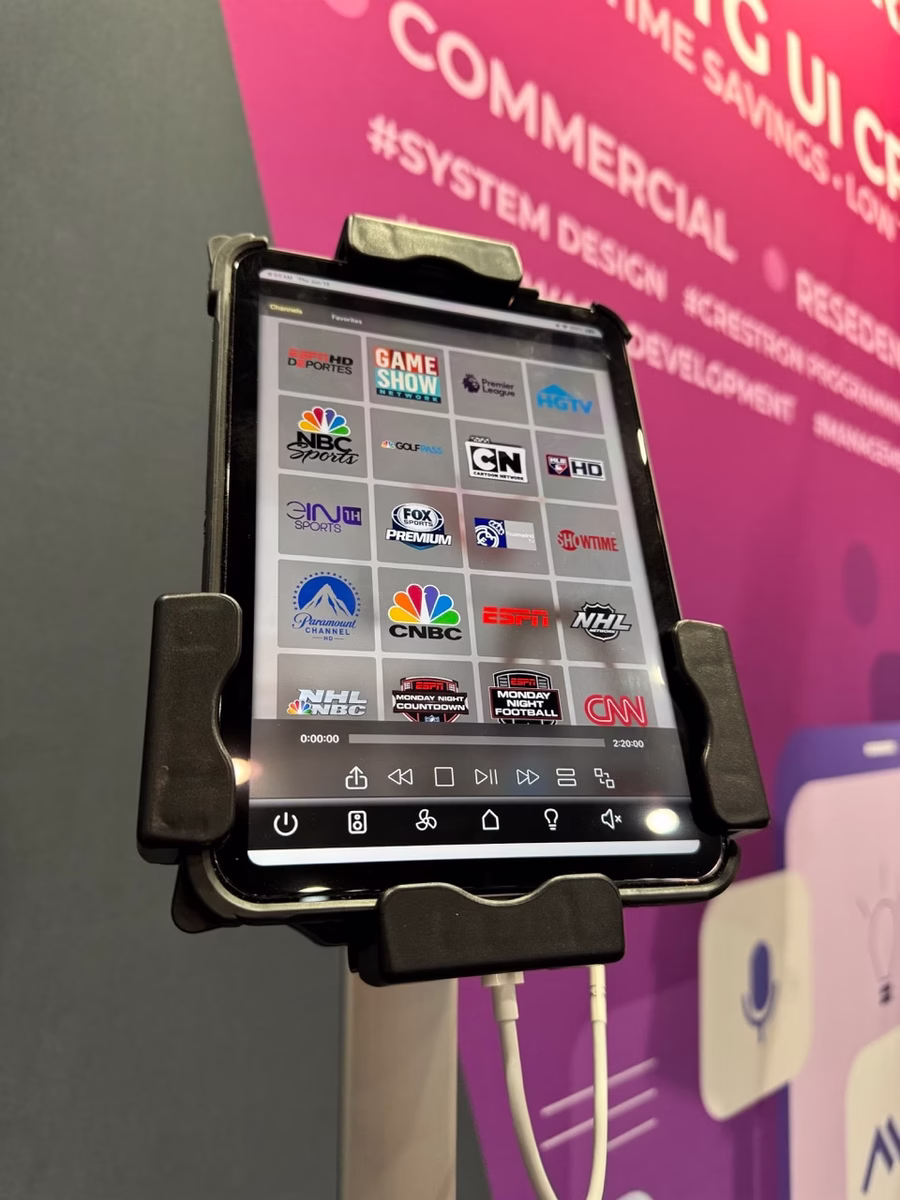 touch panel designs from AVgator Studio