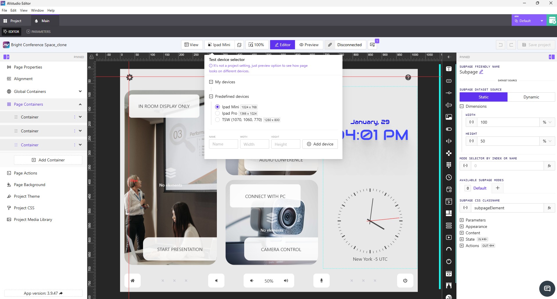 Designing HTML5 User Interfaces for Multiple Screen Sizes
