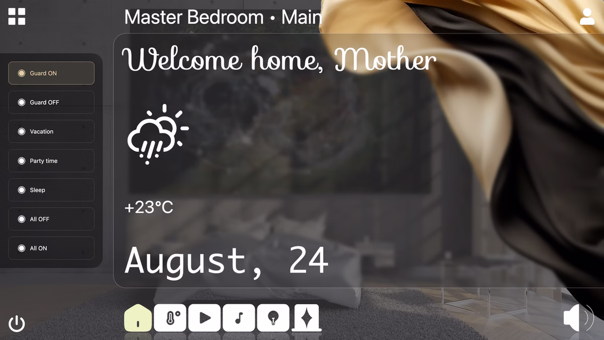 Free HTML5 Template for smart home AVstudio