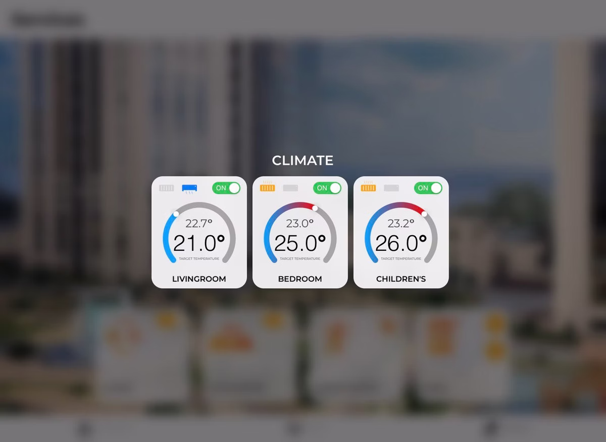 Climate Control Interface