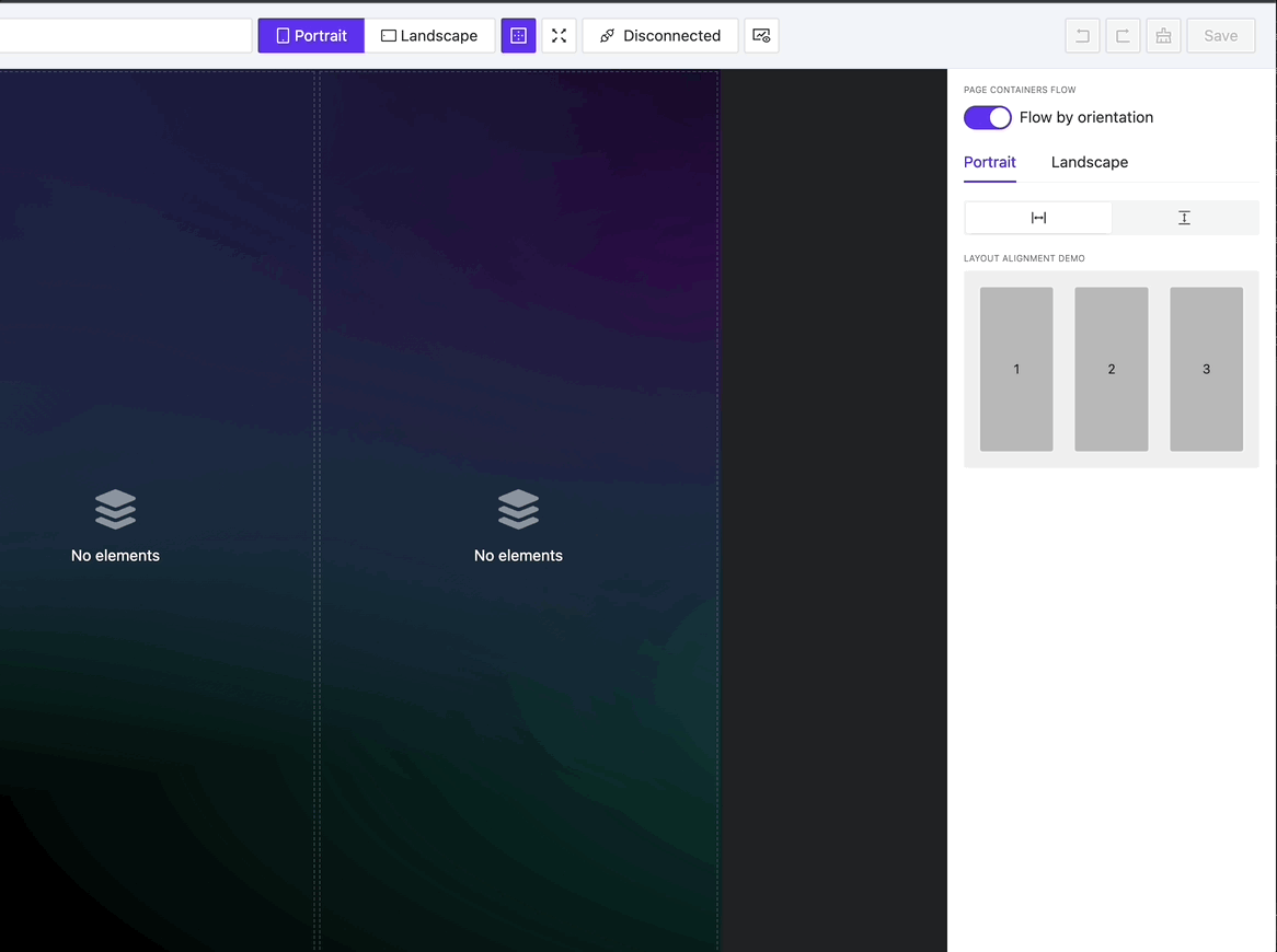 Control the connection status and choose what, when, and what type of signals to push to the connected processor, and see the feedback received.