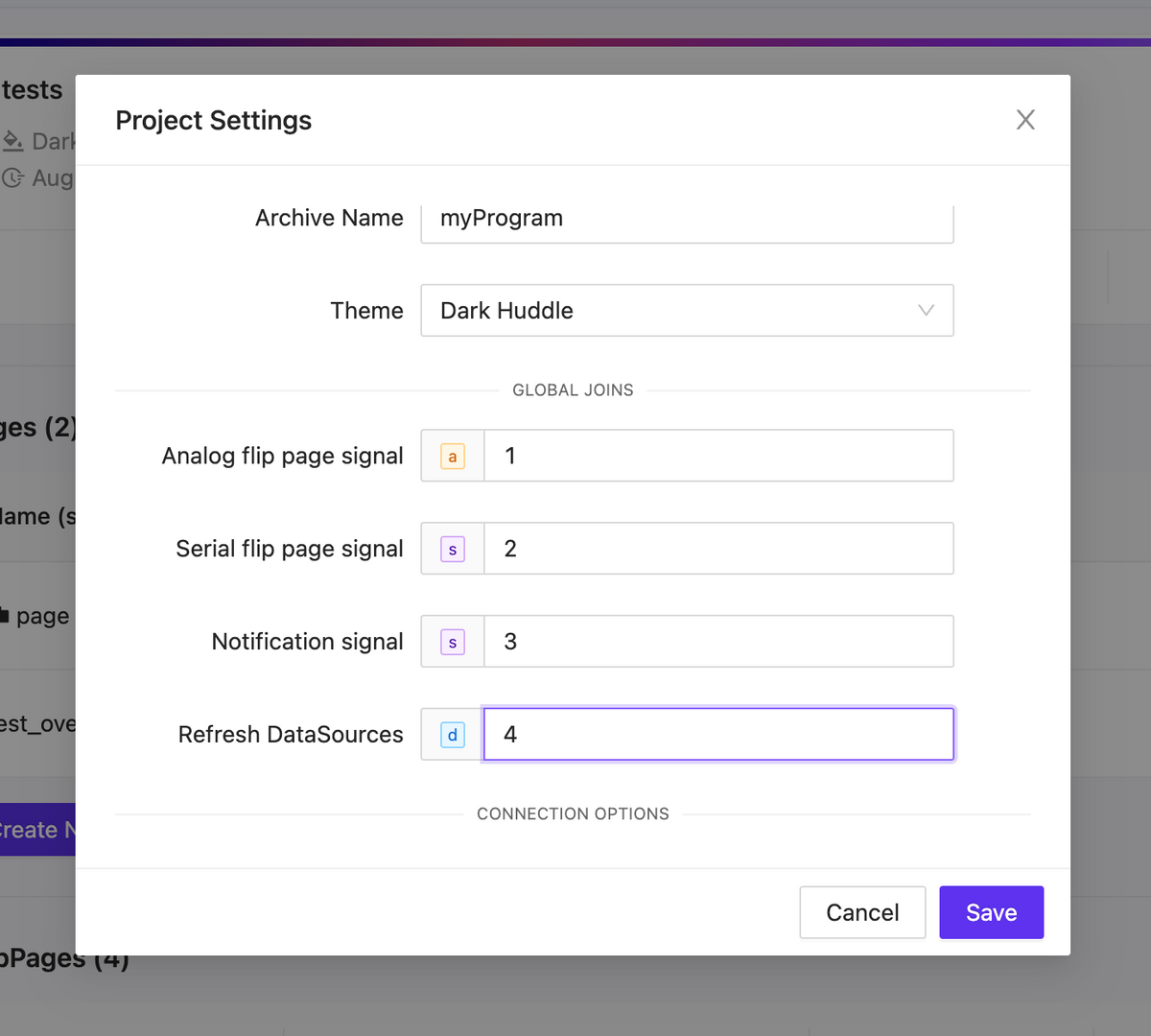 Project global joins 